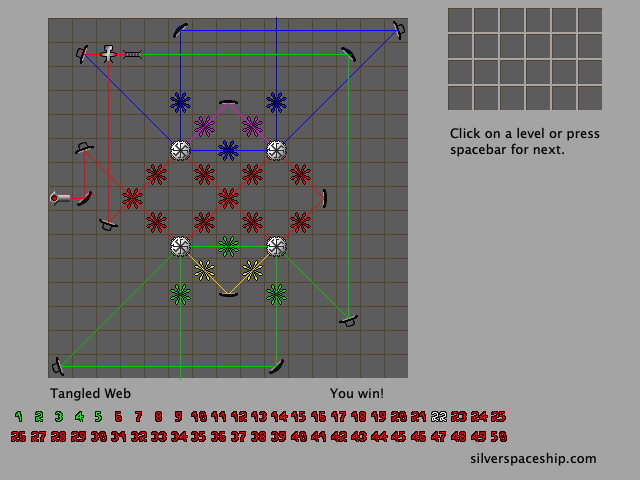 Chromatron 2, level 22 solved